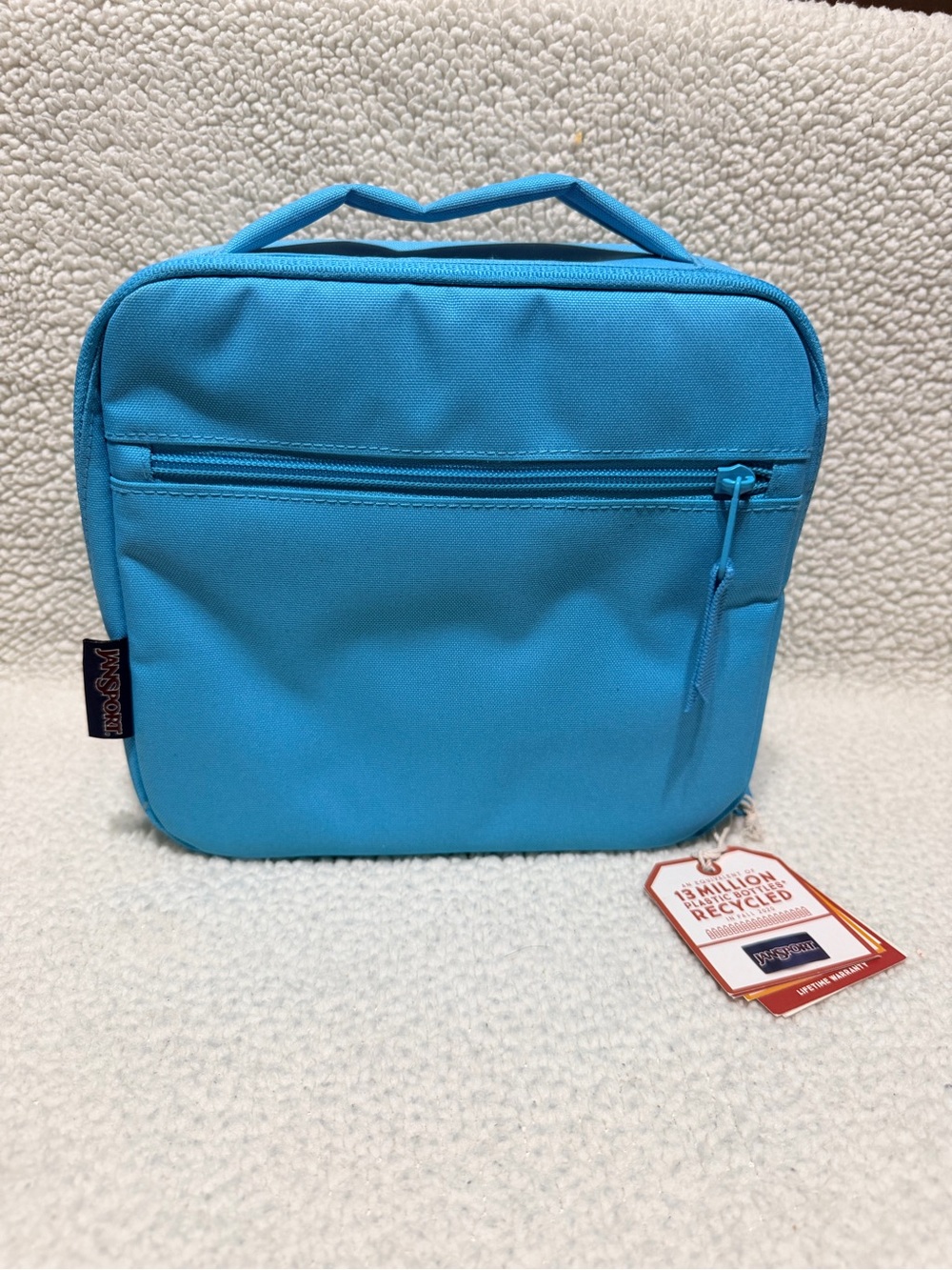 JanSport Blue Lunch Bag With Insulated Interior